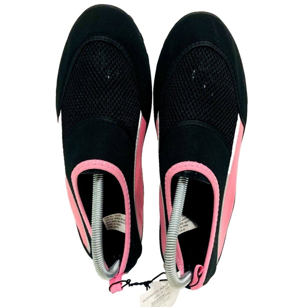 NWT Water Slip-On Mesh Shoes Womens‎ L 9-10 Sun & Sky Breathable Beach Shower